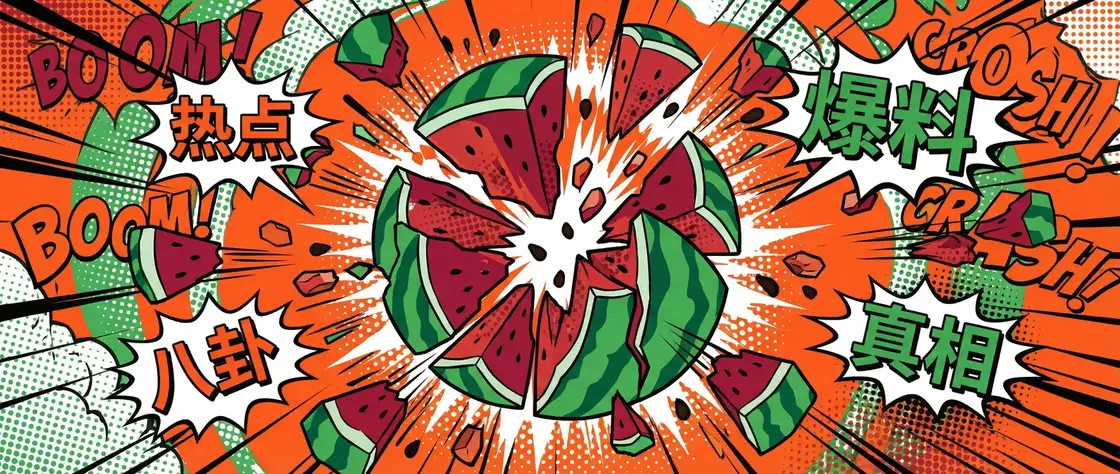主题大赛 今日头瓜爆炸漫画横幅